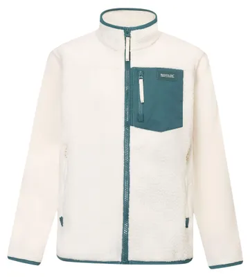 Image de Veste polaire "Frankie" pour enfants, modèle RG13408 (taille 116), couleur jaune vanille clair/Méditerranéa