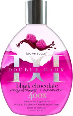 Productafbeelding van Brown Sugar Double Dark Choco Covered Strawberries 400X Bronzer bruiningslotion 400 ml