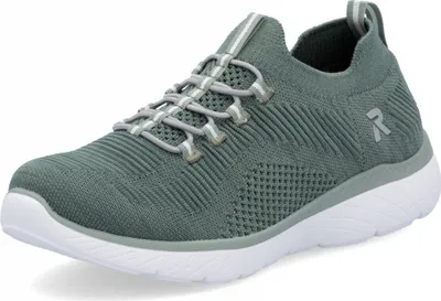 Obrázek produktu pro Rieker dámské ponožkové slip-on tenisky elastické MemoSoft M5074, velikost:38 EU, barva:Green