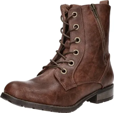 Produktbild von Alyssa Damen-Schnürstiefelette gefüttert Braun, Farbe:braun, EU Größe:41