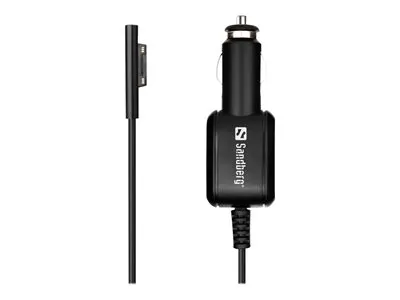 Obrázok produktu pre Sandberg Car Charger for Surface, Auto, Zapaľovač, 15 V, 1 m, Čierna