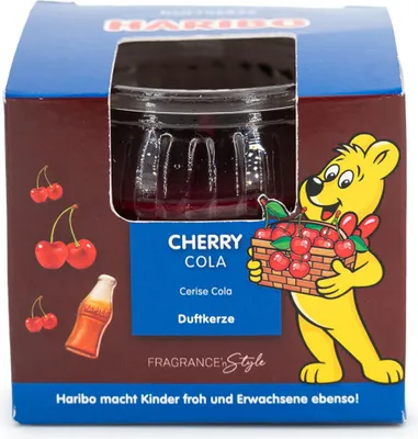 Zdjęcie produktu dla Haribo świeczka zapachowa Cherry Cola świeczka zapachowa 85g