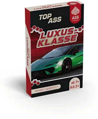 Produktbild von TOP ASS Luxusklasse Quartettspiel – Luxusautos vergleichen