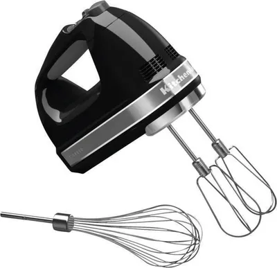 Produktbild von Kitchenaid Handmixer 5KHM7210EOB Onyx-Schwarz 85 Watt