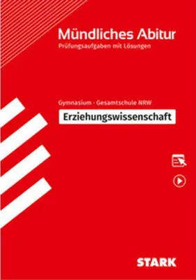Immagine prodotto di STARK Erziehungswissenschaft - Mündliche Abiturprüfung NRW - Prüfungsvorbereitung