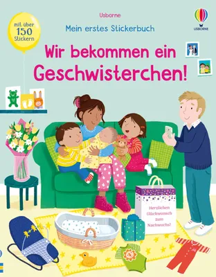 Obrázok produktu pre Mein erstes Stickerbuch: Wir bekommen ein Geschwisterchen!