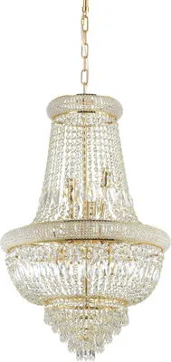 Produktbild von Ideal Lux Hängelampe Dubai 10-flg. Messing 207216
