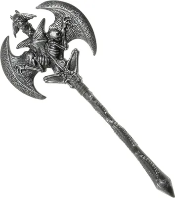 Produktbild von Doppelaxt Schwarz 54 cm Krieger