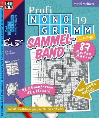 Produktbild von Profi-Nonogramm 3er-Band Nr. 19