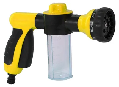Obrázek produktu pro Pěnový rozprašovač, zahradní hadice, pěnová tryska, pistole s dávkovačem mýdla pro mytí aut, sprcha pro domácí mazlíčky, zalévání rostlin