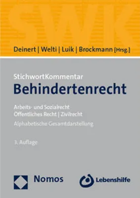 Image de StichwortKommentar Behindertenrecht