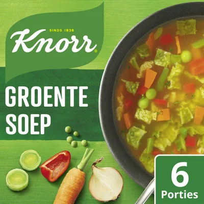 Obrázek produktu pro Knorr Mix zeleninová polévka 62g – Aromatický zeleninový vývar pro rychlou polévku