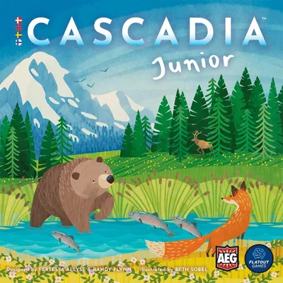 Produktbild von Asmodee Cascadia Junior Brettspiel Kinder One Size