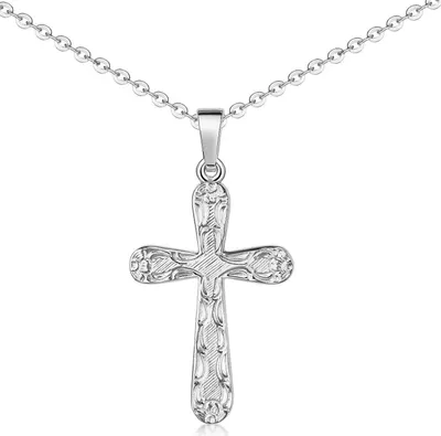 Produktbild von MATERIA by Matthias Wagner Kreuz Anhänger 925 Silber Damen Herren Religion Orthodox KA-308