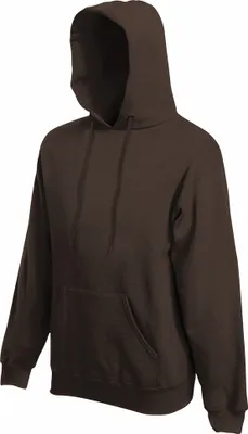Produktbild von Fruit Of The Loom Herren Kapuzenpullover / Hoodie / Kapuzensweater BC366 (S) (Schokobraun)