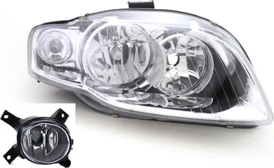 Immagine prodotto di Fari compatibili per Audi A4 8E dal 11/04 al 06/08, con lampadine H7 H7 (faro principale) e fendinebbia. Codici: 8E0941004BK, 8E0941700C, 8E0941700E. Johns
