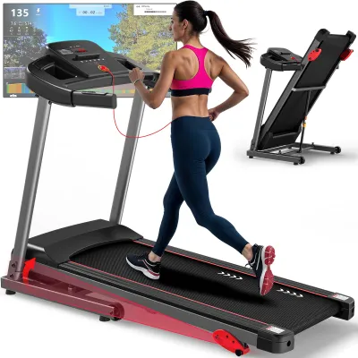 Produktbild von VOWVIT Laufband klappbar, bis 12 km/h, 2,5 PS, 3 Neigungen, 120 kg, App-kompatibel