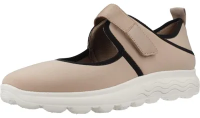Produktbild von GEOX D SPHERICA Damen Sneaker, Atmungsaktive Freizeitschuhe mit Dämpfung und Komfort-Sohle, Rosa