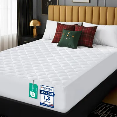 Obrázek produktu pro Chránič matrace prošívaný - Potah - 140 x 200 cm - Elastický okraj
