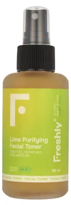Immagine prodotto di Freshly Cosmetics Tonico purificante per il viso al lime 100 ml