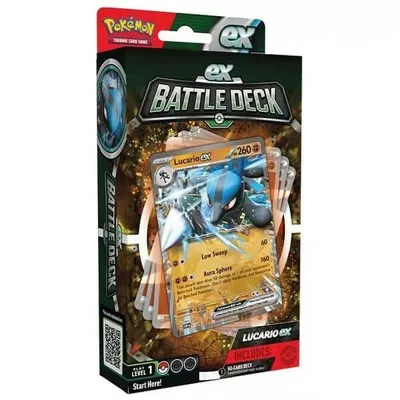 Obrázek produktu pro Pokémon Lucario ex Battle Deck.