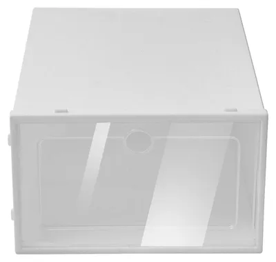 Obrázek produktu pro Úložné boxy na boty, stohovatelné, s průhledným designem, 24 kusů
