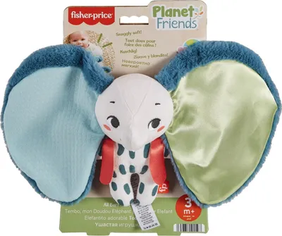 Produktbild von Fisher-Price Planet Friends Riesenohr Elefant, Kuscheltier
