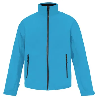 Produktbild von Promodoro - "C+" Softshelljacke für Herren LT4348 (3XL) (Aquablau)