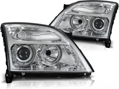 Produktbild von Scheinwerfer Angel Eyes passend für Opel Vectra C / Signum Bj. 02-05 Chrom