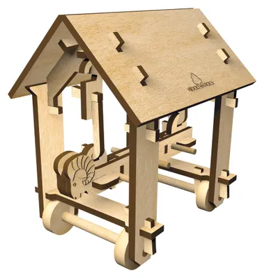 Produktbild von WoodHeroes 1101 Spannram, 135 x 97 x 48 mm, Holz, 1 Stück