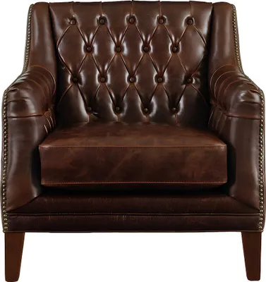 Produktbild von COLBERT Ledersessel - Farbe: braun