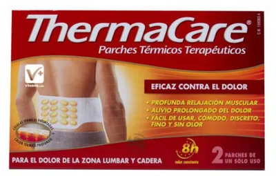 Produktbild von Thermacare Heatwraps für unteren Rücken und Hüfte, 2 Einheiten