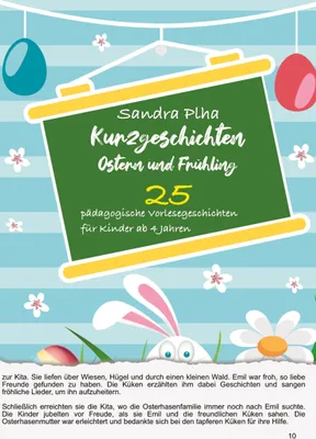 Produktbild von KitaFix-Kurzgeschichten Ostern und Frühling