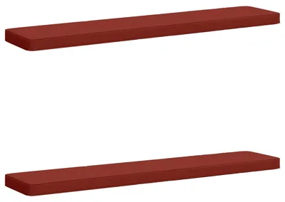 Imagen del producto de Cojines para banco de 2 piezas VUGHT 2 uds. 100% Poliéster Rojo