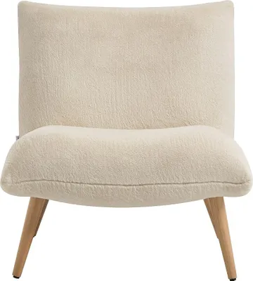 Produktbild von Sessel aus Kunstfell - Beige - PEPITA