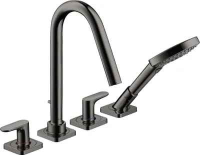 Produktbild von hansgrohe AXOR Citterio M 4-Loch Fliesenrandarmatur mit Hebelgriffen und Rosetten, 34454330