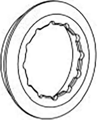 Image de Rotor Cassette Bague de retenue pour cassette Argent 11 dents Argent 11 dents