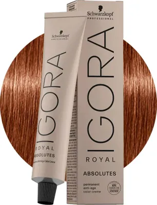 Produktbild von Schwarzkopf Igora Royal Absolutes 7-560 Mittelgoldschoko Naturblond 60ml