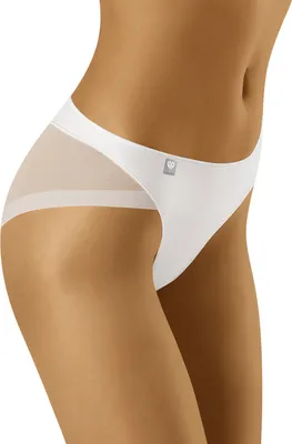 Produktbild von Wolbar Damen Slip Unterwäsche Unterhose Diamond 3517, weiß, L