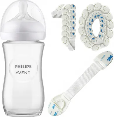 Immagine prodotto di Philips Avent SCY933/01 + biberon di sicurezza 10 pz