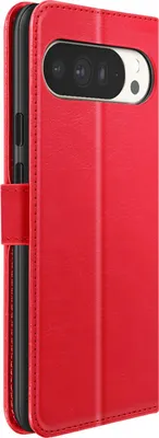 Produktbild von Mayaxess, Portemonnaie-Etui Pixel 10 Pro XL mit Handschlaufe + Stand, Rot