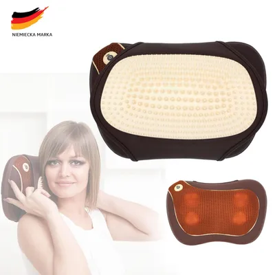Imagen del producto de GESS Almohada de masaje Shiatsu con acupuntura y calefacción. - GESS-131