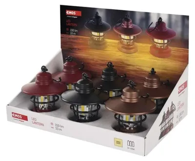 Imagen del producto de EMOS COB LED linterna, 150 lúmenes, 3 pilas AAA, pack de 6 unidades, modelo P4716
