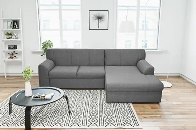 Produktbild von DOMO Collection Polsterecke TOPPER Ecksofa moderne Couch in L-Form kleine Polsterecke mit Bettfunktion