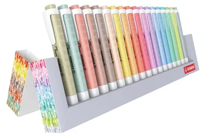 Immagine prodotto di STABILO swing cool evidenziatore 18 pz Punta smussata Multicolore