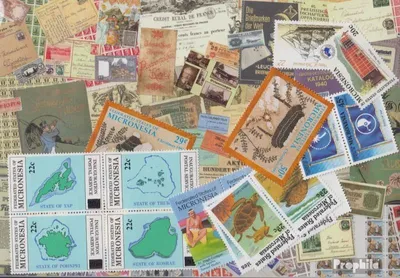Produktbild von Briefmarken Mikronesien 25 verschiedene Marken