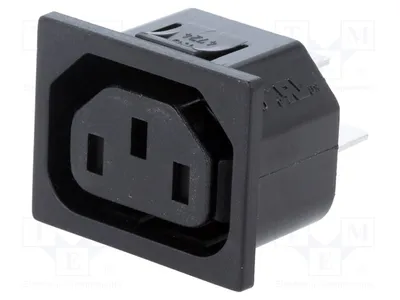 Obrázok produktu pre 1x konektor: pre pripojenie na striedavú sieť, samica, 10A, 4724.0000, zásuvka