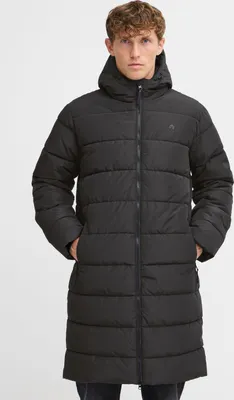 Produktbild von NORTH BEND NBAmare Herren Steppmantel Winterjacke Outdoorjacke atmungsaktiv wasserdicht winddicht mit Kapuze Kordelzug Reißverschlusstaschen TPU-Membran