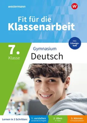 Produktbild von Fit für die Klassenarbeit - Gymnasium. Deutsch 7