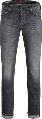 Produktbild von Jack & Jones 12206086, Grau, Jeans, Baumwolle, Elasthan, Nicht bleichen, Nicht im Wäschetrockner trocknen, Feinwäsche (30°C)